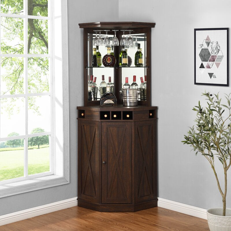 Adam Corner  Bar with Wine Storage MRM2169