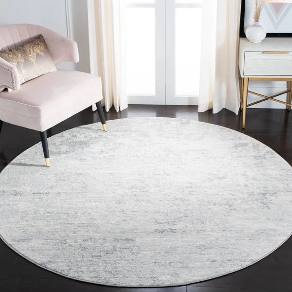 Adamson Area Rug in Gray/Ivory, 3
