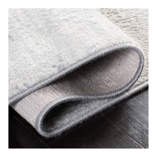 Load image into Gallery viewer, Adamson Power Loom Performance Ivory / Grey Rug, Rectangle 2&#39; x 4&#39;
