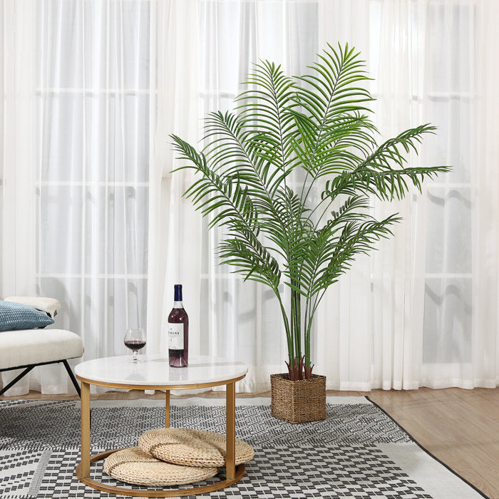 Adcock Faux Palm in Pot, (One Plant Only)