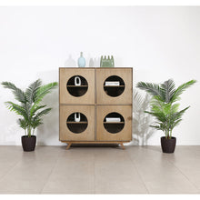 Load image into Gallery viewer, 55&quot; H x 40&quot; W x 40&quot; D Adcock Faux Palm in Pot (Set of 2)
