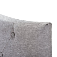 Load image into Gallery viewer, Gray Additri Tufted Upholstered Low Profile Storage Platform Bed queen
