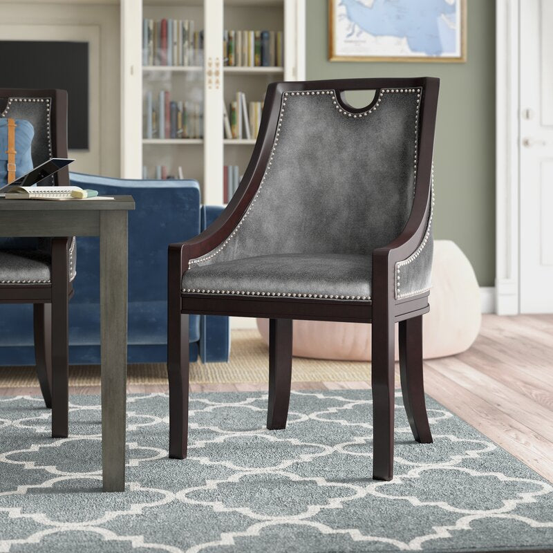 Adebay Velvet Arm Chair AH3437