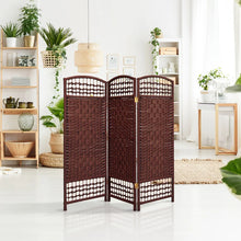 Load image into Gallery viewer, Adelah 47.25&#39;&#39; H Solid Wood Folding Room Divider, 3 Panel
