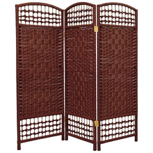 Load image into Gallery viewer, Adelah 47.25&#39;&#39; H Solid Wood Folding Room Divider, 3 Panel
