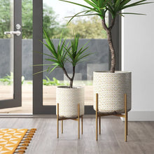 Load image into Gallery viewer, Adelbert 2-Piece Iron Pot Planter Set
