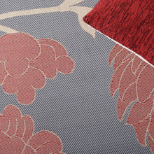 Load image into Gallery viewer, Adelmino Power Loom Polypropylene Blend Anthracite/Red Indoor/Outdoor Rug, Runner 2&#39;3&quot; x 6&#39;7&quot;
