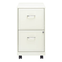 Load image into Gallery viewer, Adelmis 14.25&#39;&#39; Wide 2 -Drawer Mobile Steel Vertical Filing Cabinet
