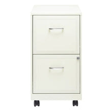Load image into Gallery viewer, Adelmis 14.25&#39;&#39; Wide 2 -Drawer Mobile Steel Vertical Filing Cabinet
