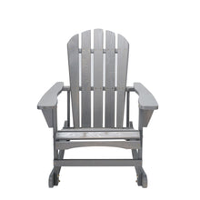 Load image into Gallery viewer, Saint Birch Adirondack Wooden Rocking Chair - Grey
