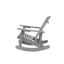 Load image into Gallery viewer, Saint Birch Adirondack Wooden Rocking Chair - Grey
