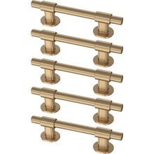 Load image into Gallery viewer, Champagne Bronze Adjusta-Pull(TM) 1-3/8&quot;-4&quot; Center Bar Pull Multipack (Set of 5)
