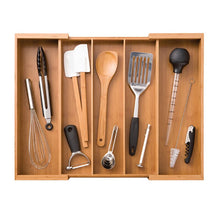Load image into Gallery viewer, Adjustable Flatware &amp; Kitchen Utensils Drawer Organizer 5522RR
