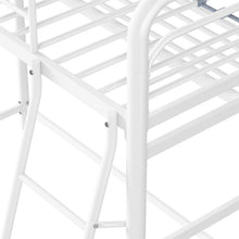 Load image into Gallery viewer, White Adonis Twin Loft Bed with Shelves
