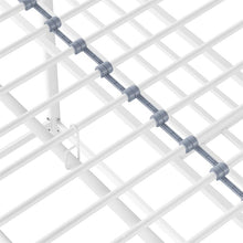 Load image into Gallery viewer, White Adonis Twin Loft Bed with Shelves
