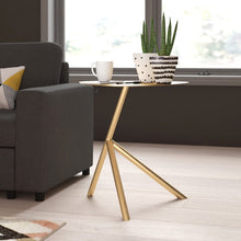Load image into Gallery viewer, Gold Leaf Adsett Side Table (216MM)
