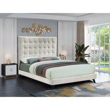 Load image into Gallery viewer, Aerianna Cream Tufted Upholstered King Size Headboard ONLY AS IS (SB917)
