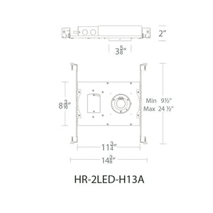 Aether LED New Construction IC Rated Recessed Housing