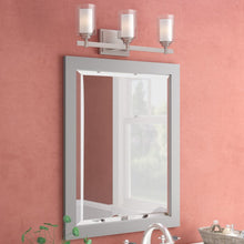 Load image into Gallery viewer, Gray Afanasie Rectangle Wood Wall Mirror
