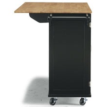 Load image into Gallery viewer, Aftonshire 44.5&#39;&#39; Wide Rolling Kitchen Island with Solid Wood Top
