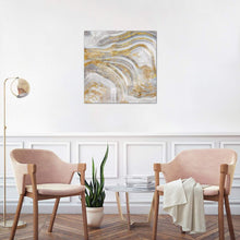 Load image into Gallery viewer, 26&quot; H x 26&quot; W x 0.75&quot; D Agate Allure I by Nan - Print
