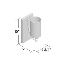 Load image into Gallery viewer, Agnes 1 - Light Dimmable Armed Sconce MRM3886
