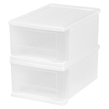Load image into Gallery viewer, White Aguero Stacking Storage Drawer (Set of 4) 3026AH
