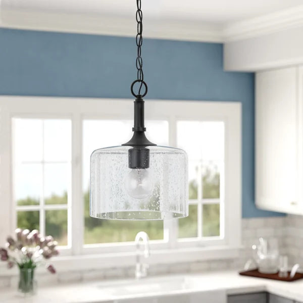Ahern 1 - Light Single Drum Pendant