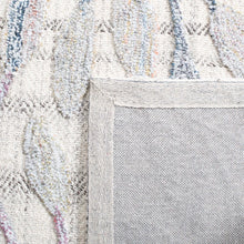 Load image into Gallery viewer, Ahmed Floral Handmade Tufted Area Rug in Purple/Blue, Rectangle 4&#39; x 6&#39;
