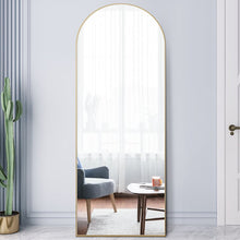 Load image into Gallery viewer, Gold Ahnaleigh Arch Mirror
