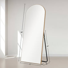 Load image into Gallery viewer, Gold Ahnaleigh Arch Mirror
