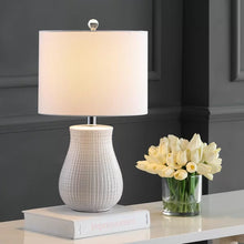Load image into Gallery viewer, Ahrens White Table Lamp Set (Set of 2)
