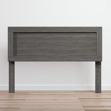 Load image into Gallery viewer, Aianna Panel Queen Headboard- Burnt Driftwood 43AH
