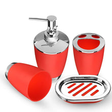 Load image into Gallery viewer, Aided 4 Piece Bathroom Accessory Set
