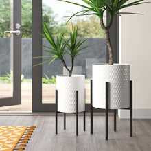 Load image into Gallery viewer, Aiken 2 - Piece Iron Pot Planter Set MRM2158
