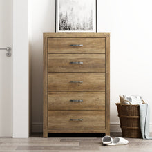 Load image into Gallery viewer, Summer Oak Aimaan 5 Drawer 29.6&quot;W Dresser

