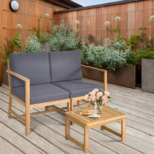 Load image into Gallery viewer, Aimaan Rectangular 2 - Person 21.5'' Long Bistro Set with Cushions
