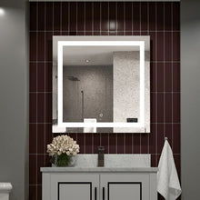 Load image into Gallery viewer, 30&quot; x 30&quot; Ainoriitta Lighted Bathroom / Vanity Mirror

