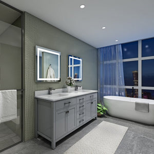 30" x 30" Ainoriitta Lighted Bathroom / Vanity Mirror