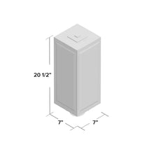 Load image into Gallery viewer, Ainsworth Earth Black 1 -Light 20.5&#39;&#39; H Hardwired Lantern Head
