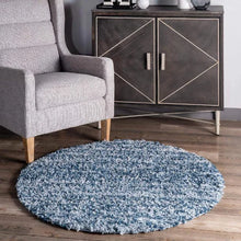 Load image into Gallery viewer, Airi Shag Blue Area Rug 2&#39; x 3&#39;
