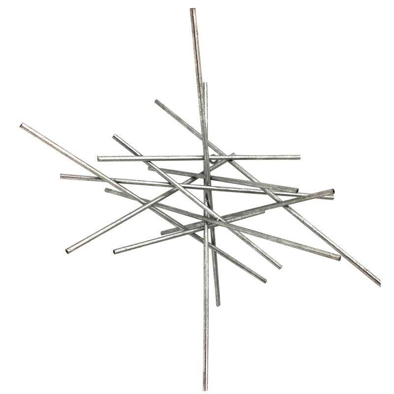 Silver Airlia Art Metal Sculpture 3362AH