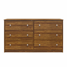 Load image into Gallery viewer, Akiyra 6 Drawer 53.54&#39;&#39; W Double Dresser

