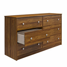 Load image into Gallery viewer, Akiyra 6 Drawer 53.54&#39;&#39; W Double Dresser
