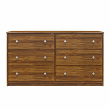 Load image into Gallery viewer, Akiyra 6 Drawer 53.54&#39;&#39; W Double Dresser
