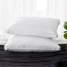 Load image into Gallery viewer, King Akron Down Plush Support Pillow (Set of 2)
