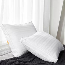 Load image into Gallery viewer, King Akron Down Plush Support Pillow (Set of 2)
