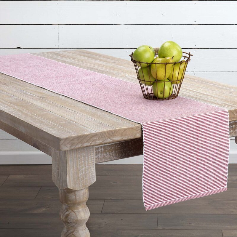 Akshay Striped 100% Cotton Table Runner 2512CDR/GL
