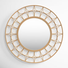 Load image into Gallery viewer, Alaia Round Wood Wall Mirror
