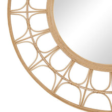 Load image into Gallery viewer, Alaia Round Wood Wall Mirror
